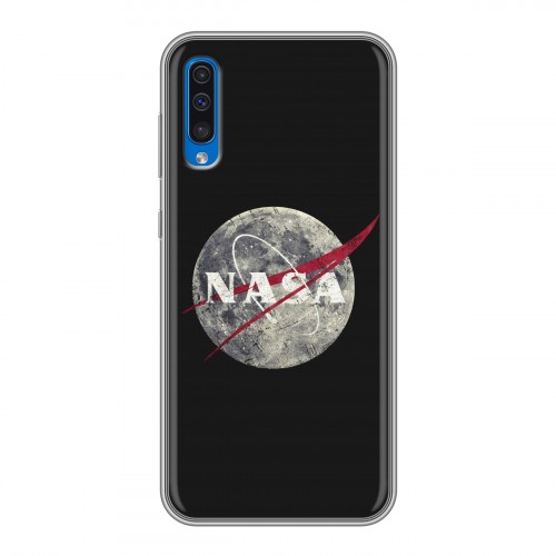 Дизайнерский силиконовый чехол для Samsung Galaxy A50 NASA