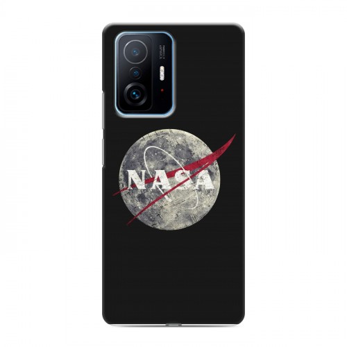 Дизайнерский силиконовый с усиленными углами чехол для Xiaomi 11T NASA