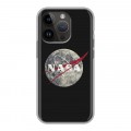 Дизайнерский силиконовый чехол для Iphone 14 Pro NASA