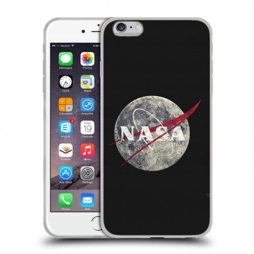 Дизайнерский силиконовый чехол для Iphone 6 Plus/6s Plus NASA