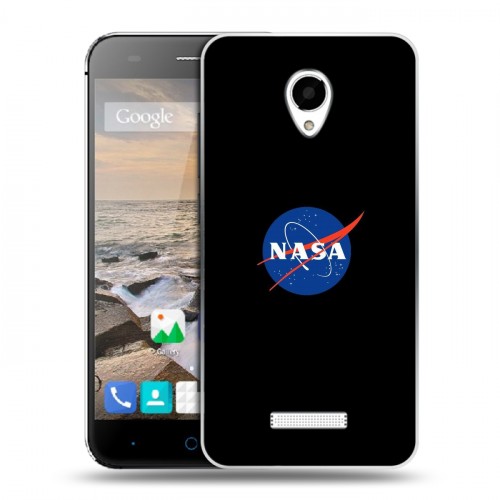 Дизайнерский силиконовый чехол для Micromax Canvas Spark NASA