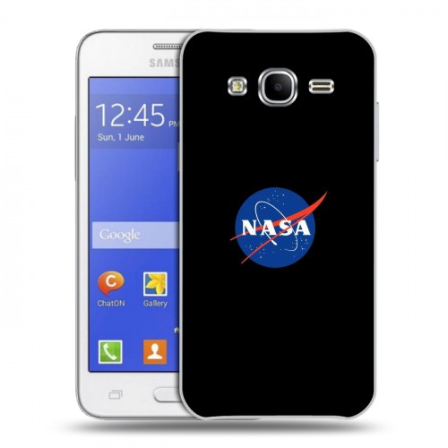 Дизайнерский силиконовый чехол для Samsung Galaxy J7 NASA