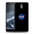 Дизайнерский силиконовый чехол для Nokia 3.1 NASA