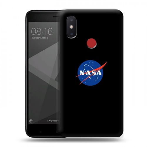 Дизайнерский силиконовый чехол для Xiaomi Mi8 SE NASA