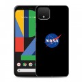 Дизайнерский пластиковый чехол для Google Pixel 4 NASA