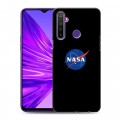 Дизайнерский силиконовый чехол для Realme 5 NASA