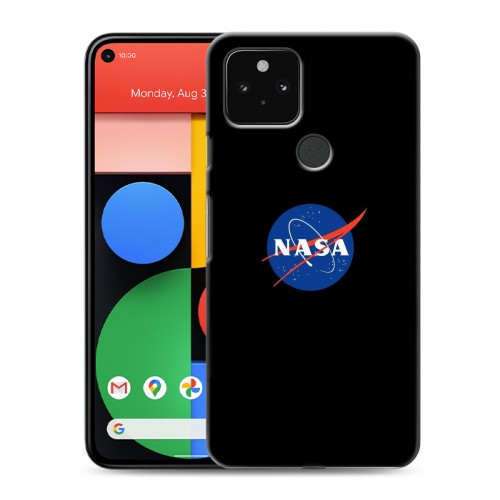 Дизайнерский пластиковый чехол для Google Pixel 5 NASA