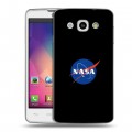 Дизайнерский пластиковый чехол для LG L60 NASA