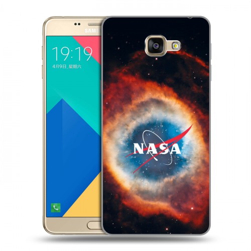 Дизайнерский силиконовый чехол для Samsung Galaxy A9 NASA