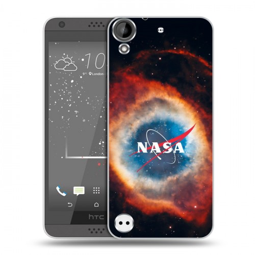 Дизайнерский пластиковый чехол для HTC Desire 530 NASA