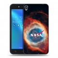 Дизайнерский силиконовый чехол для Asus ZenFone Live NASA