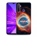 Дизайнерский силиконовый чехол для Realme 5 NASA