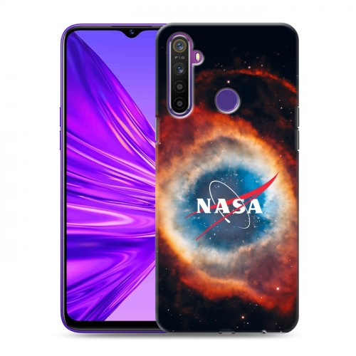 Дизайнерский силиконовый чехол для Realme 5 NASA