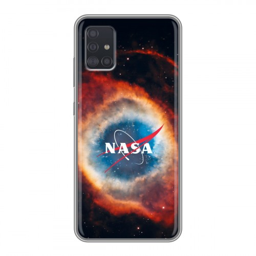 Дизайнерский силиконовый чехол для Samsung Galaxy A51 NASA