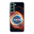 Дизайнерский силиконовый чехол для Samsung Galaxy S22 NASA