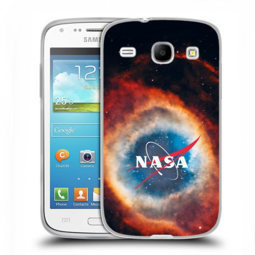 Дизайнерский силиконовый чехол для Samsung Galaxy Core NASA
