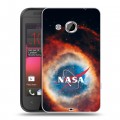 Дизайнерский пластиковый чехол для HTC Desire 200 NASA