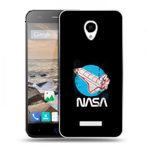 Дизайнерский силиконовый чехол для Micromax Canvas Spark NASA