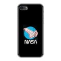 Дизайнерский силиконовый чехол для Iphone 7 NASA