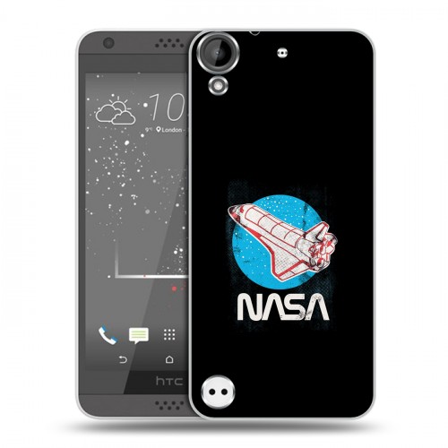 Дизайнерский пластиковый чехол для HTC Desire 530 NASA