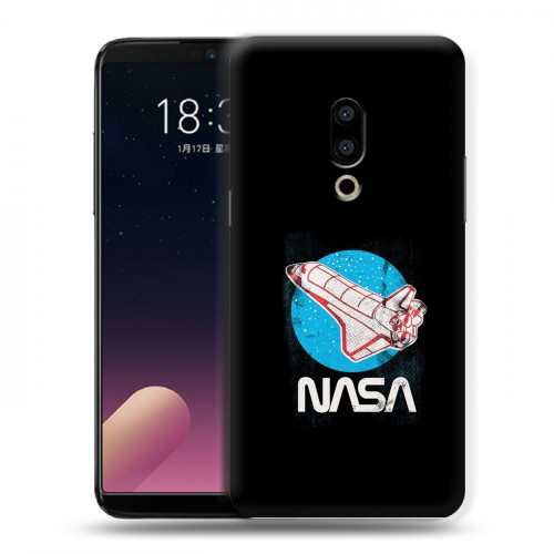 Дизайнерский пластиковый чехол для Meizu 15 Plus NASA