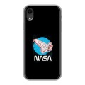 Дизайнерский пластиковый чехол для Iphone Xr NASA