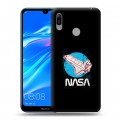 Дизайнерский пластиковый чехол для Huawei Y6 (2019) NASA