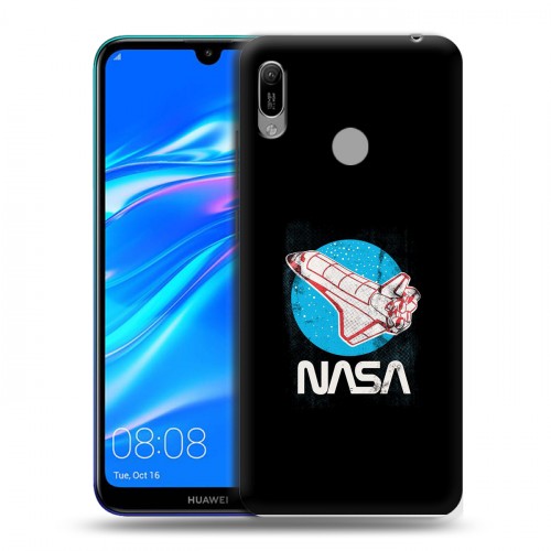 Дизайнерский пластиковый чехол для Huawei Y6 (2019) NASA