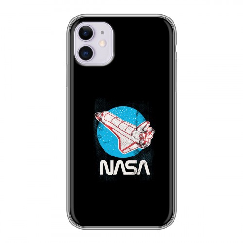 Дизайнерский силиконовый чехол для Iphone 11 NASA