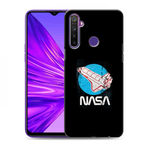 Дизайнерский силиконовый чехол для Realme 5 NASA