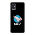 Дизайнерский силиконовый чехол для Samsung Galaxy A51 NASA