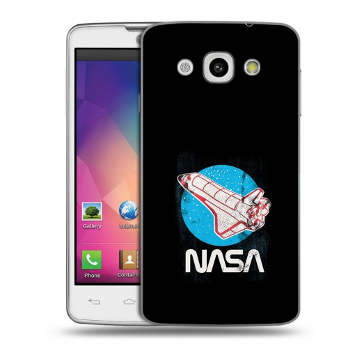 Дизайнерский пластиковый чехол для LG L60 NASA