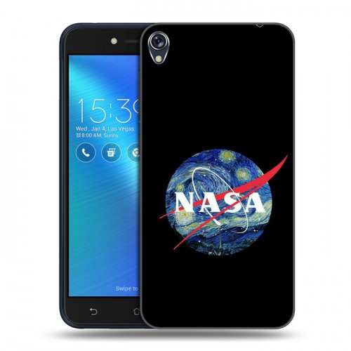 Дизайнерский силиконовый чехол для Asus ZenFone Live NASA