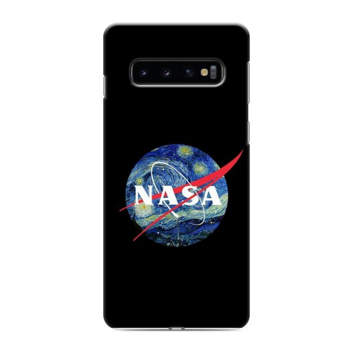 Дизайнерский силиконовый чехол для Samsung Galaxy S10 NASA