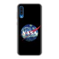 Дизайнерский силиконовый чехол для Samsung Galaxy A50 NASA