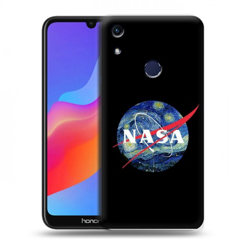 Дизайнерский пластиковый чехол для Huawei Honor 8A NASA