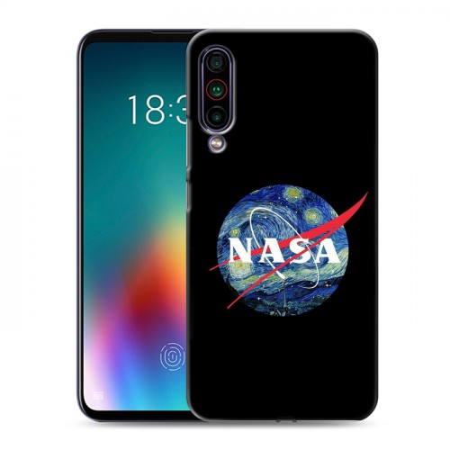 Дизайнерский силиконовый чехол для Meizu 16T NASA