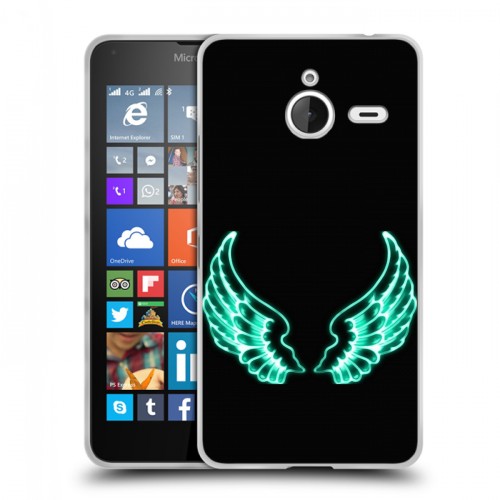 Дизайнерский пластиковый чехол для Microsoft Lumia 640 XL Неоновые образы