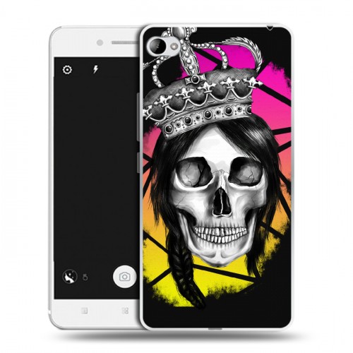 Дизайнерский пластиковый чехол для Lenovo S90 Панк корона