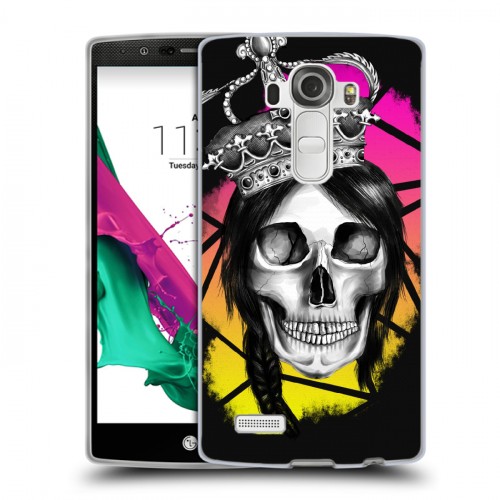 Дизайнерский силиконовый чехол для LG G4 Панк корона