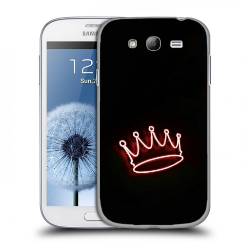 Дизайнерский пластиковый чехол для Samsung Galaxy Grand Неоновые образы