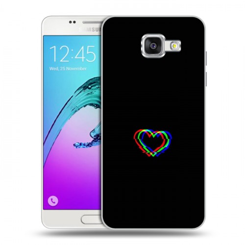 Дизайнерский силиконовый чехол для Samsung Galaxy A5 (2016) Неоновые образы