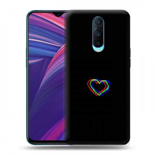 Дизайнерский пластиковый чехол для OPPO RX17 Pro Неоновые образы