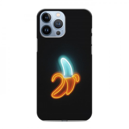 Дизайнерский пластиковый чехол для Iphone 13 Pro Max Неоновые образы
