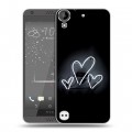 Дизайнерский пластиковый чехол для HTC Desire 530 Неоновые образы