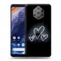 Дизайнерский силиконовый чехол для Nokia 9 PureView Неоновые образы