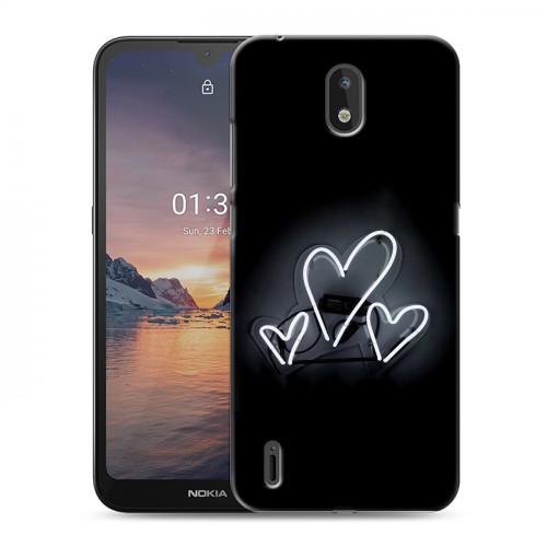 Дизайнерский силиконовый чехол для Nokia 1.3 Неоновые образы