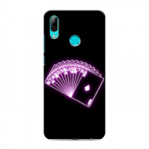 Дизайнерский пластиковый чехол для Huawei P Smart (2019) Неоновые образы