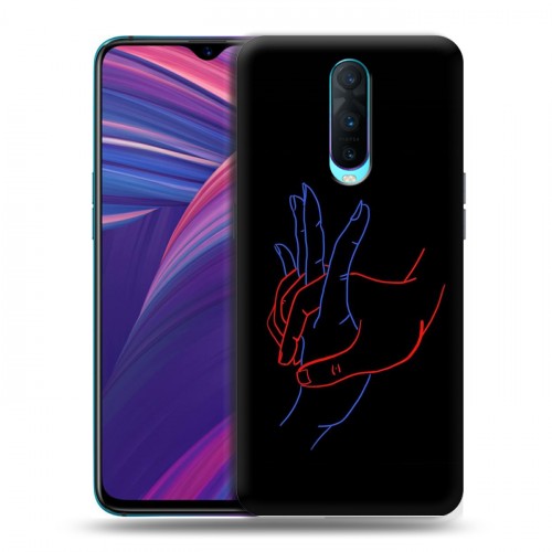 Дизайнерский пластиковый чехол для OPPO RX17 Pro Неоновые образы