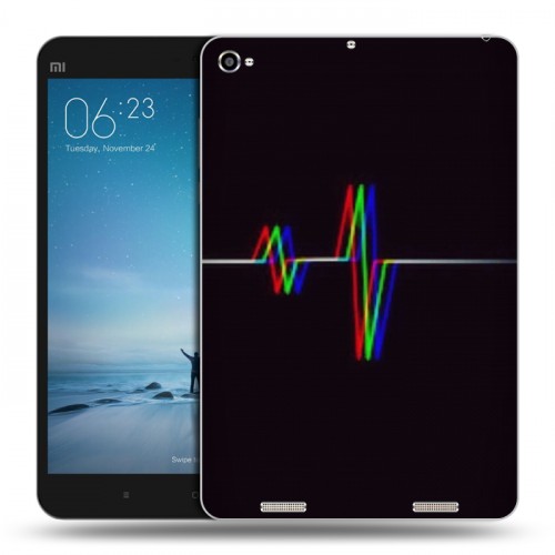 Дизайнерский силиконовый чехол для Xiaomi Mi Pad 2 Неоновые образы